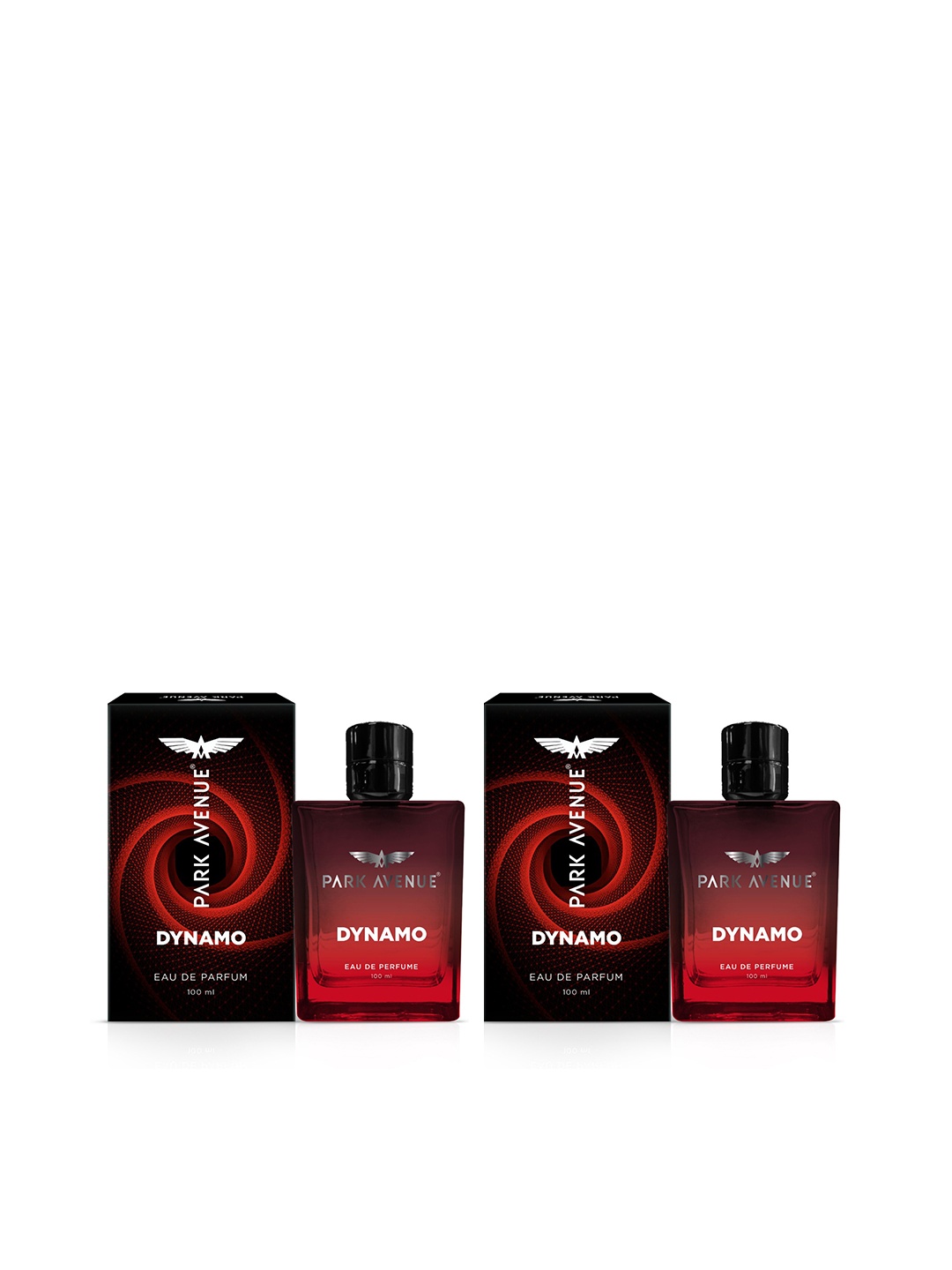

Park Avenue Men Set of 2 Dynamo Premium Eau De Parfum - 100 ml Each, Red