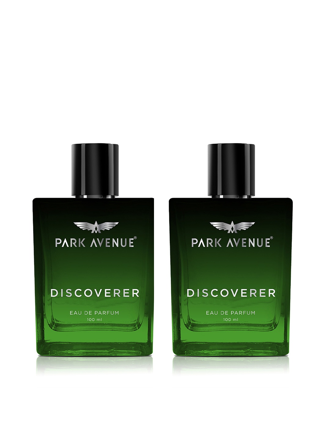 

Park Avenue Men Set of 2 Discoverer Long Lasting Eau De Parfum - 100ml each, Green