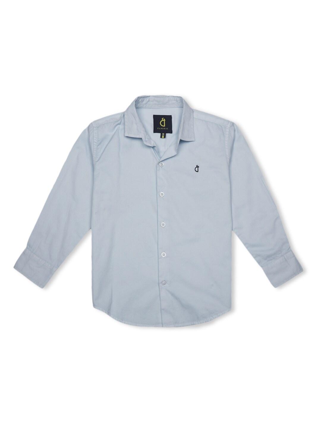 

Gini and Jony Boys Spread Collar Cotton Casual Shirt, Grey