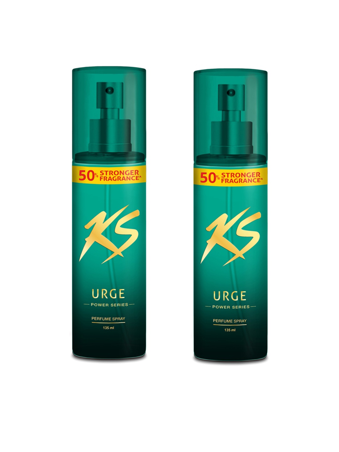 

KamaSutra Men Set of 2 Urge Power Series Perfume Spray - 135 ml each, Green