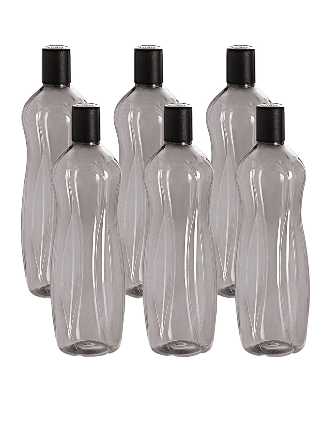 

Cello Sipwell PET 6 Pieces Black Water Bottles 1 L