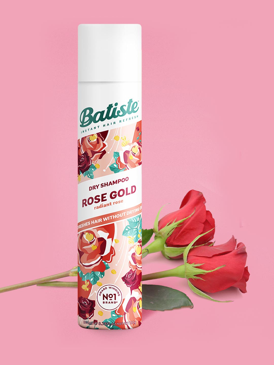 

Batiste Instant Rose Gold Radiant Rose Dry Shampoo - 200 ml