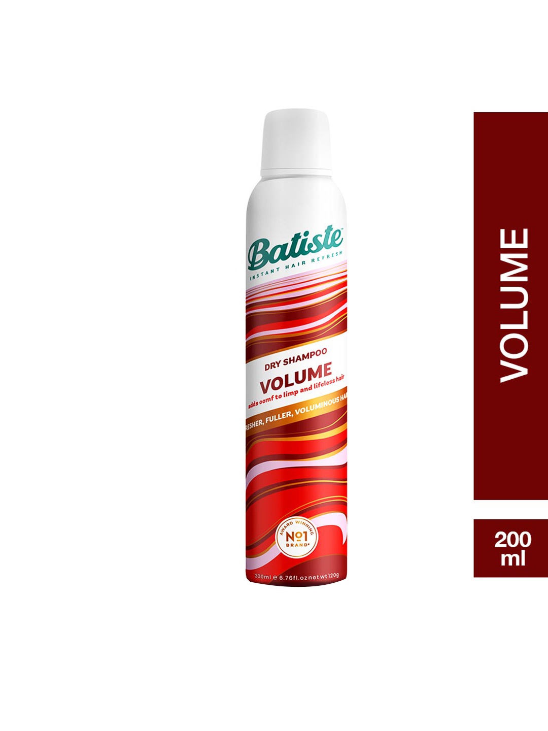 

Batiste Instant Volume Dry Shampoo - 200 ml, Red