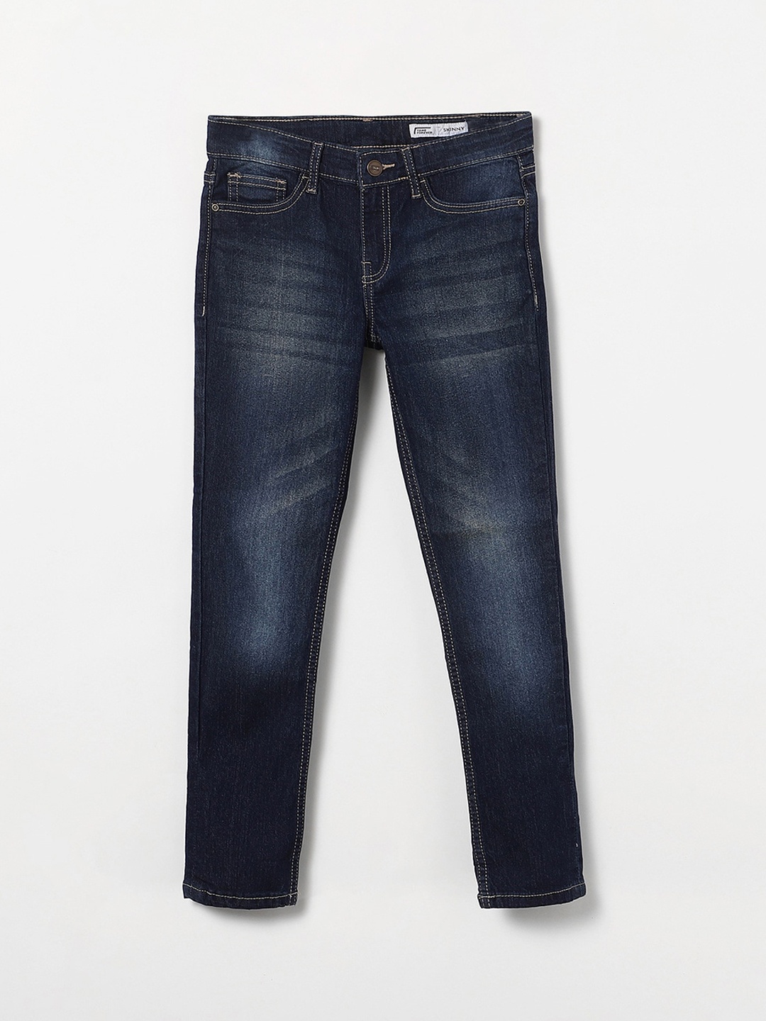 

Fame Forever by Lifestyle Boys Light Fade Jeans, Navy blue