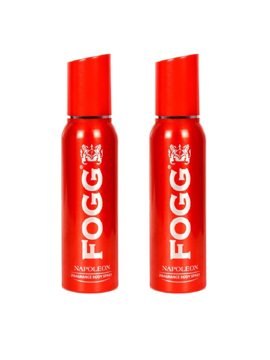 

Fogg Men Set of 2 Napoleon Fragrance Body Spray - 150ml each, Red
