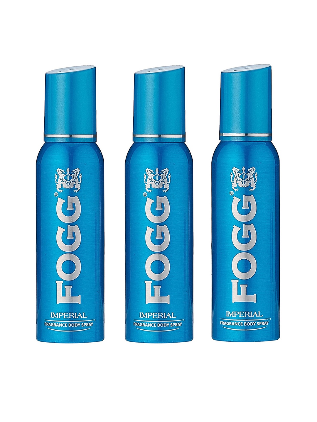 

Fogg Men Set of 3 Imperial Fragrance Body Spray - 150ml each, Blue