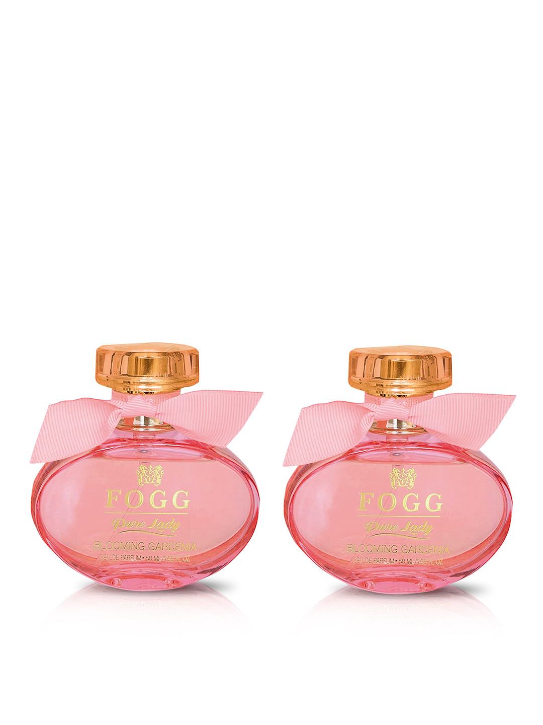 

Fogg Women Set of 2 PureLady Blooming Gardenia Eau De Parfum - 50ml each, Pink