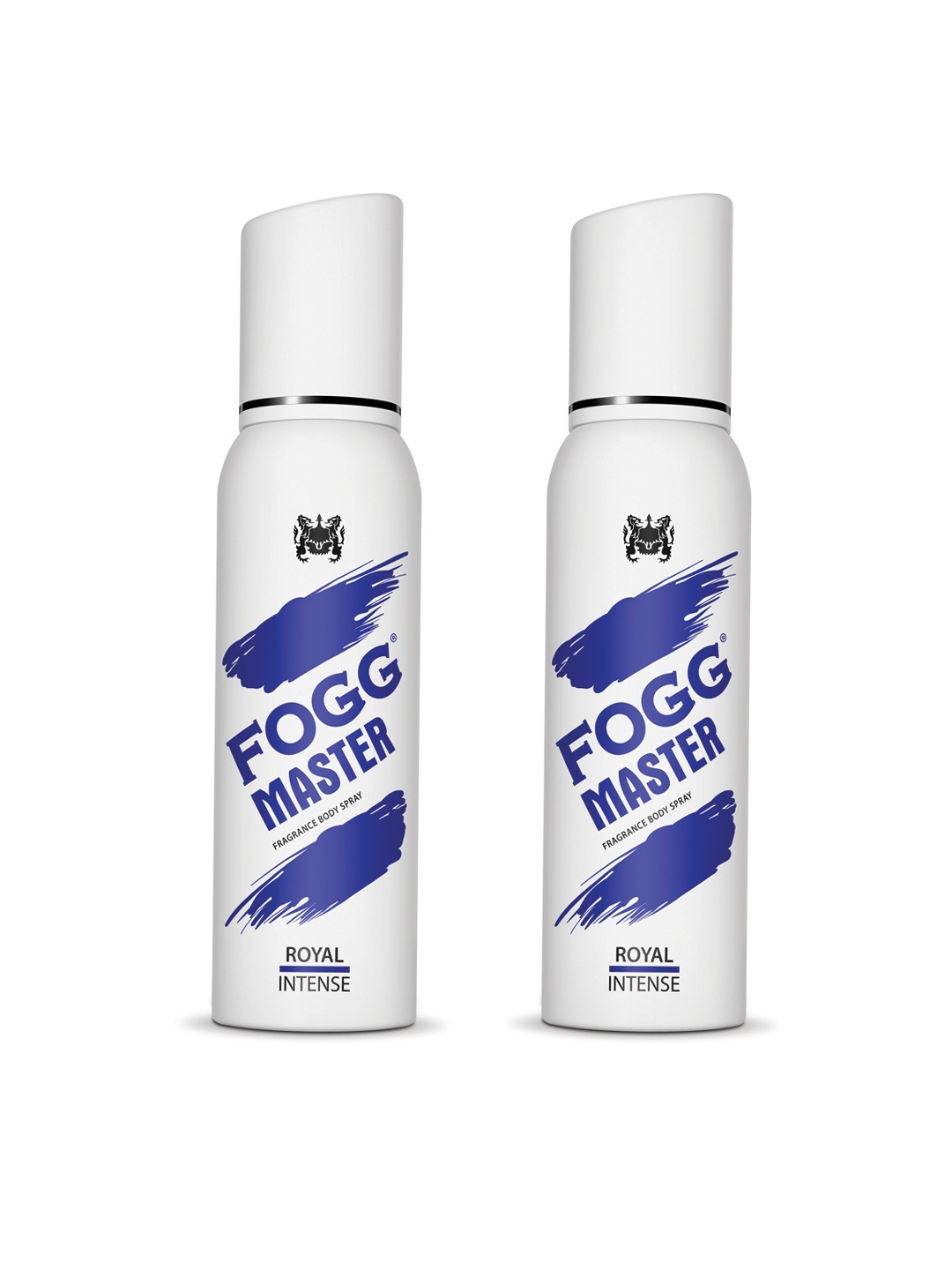 

Fogg Set of 2 Master Royal Intense Fragrance Body Spray - 120 ml each, White