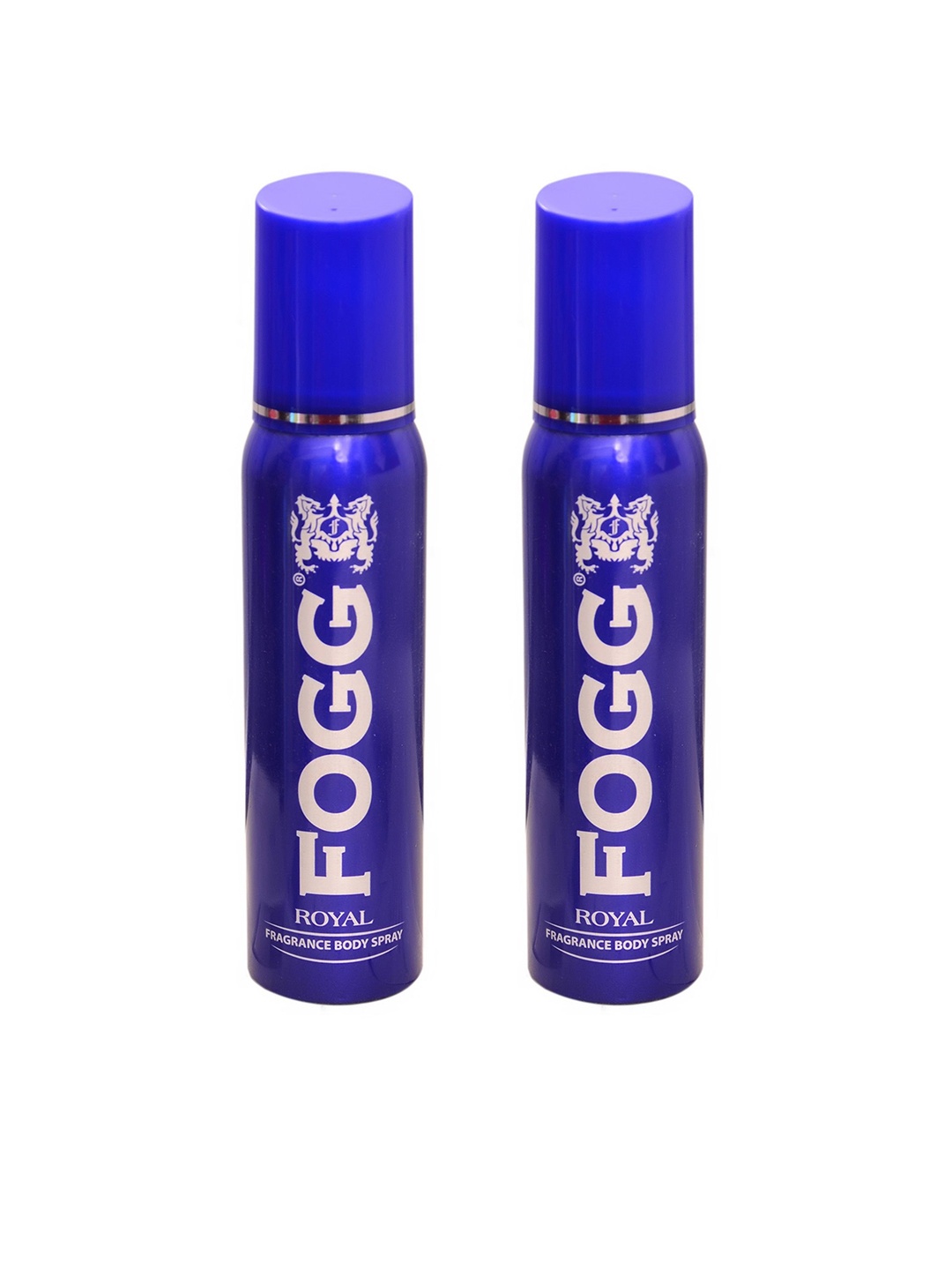 

Fogg Men Set of 2 Royal Fragrance Body Spray - 150 ml each, Blue