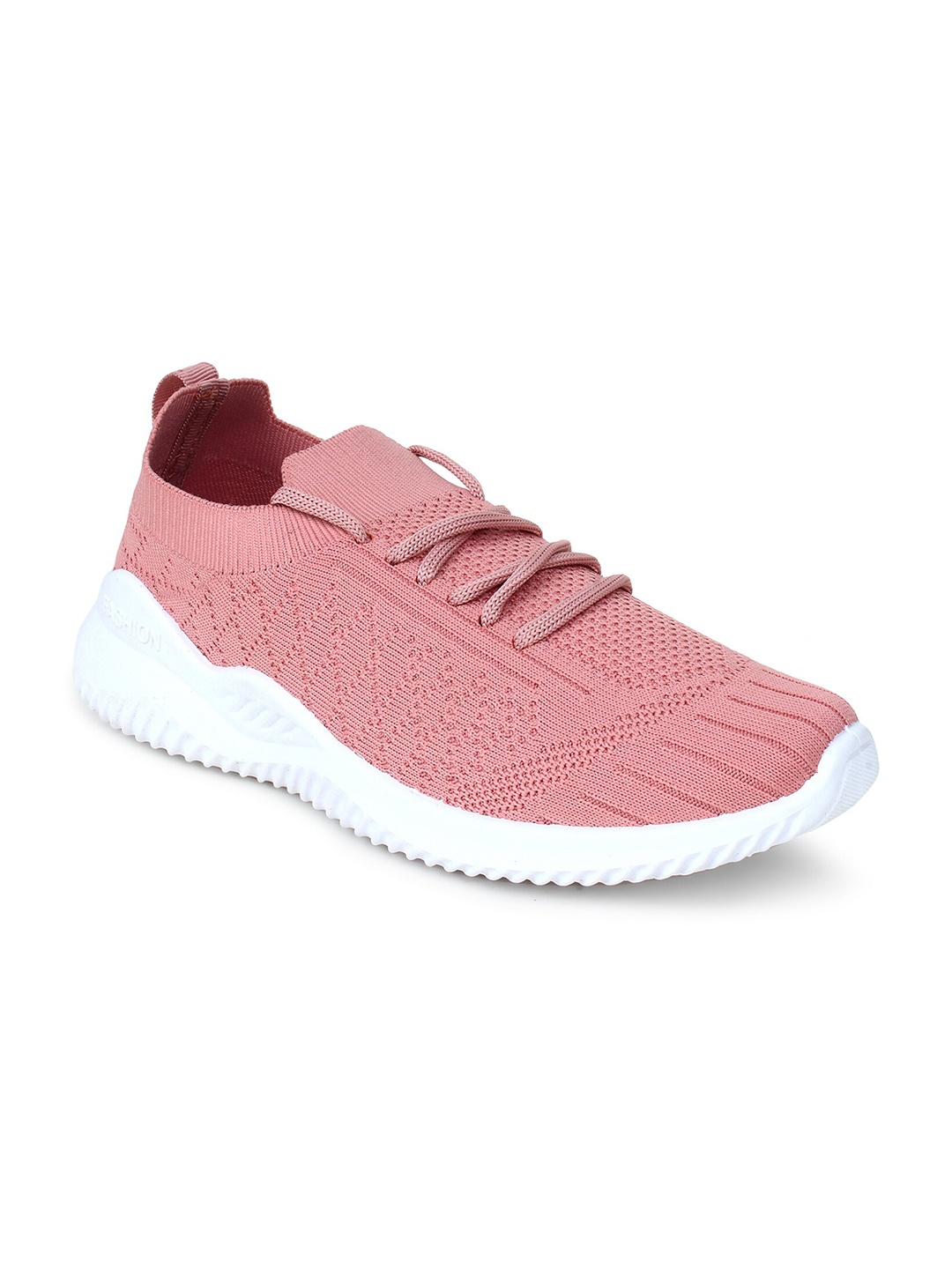 

Champs Women Air Plus Technology Non-Marking Running Sports Shoes, Peach