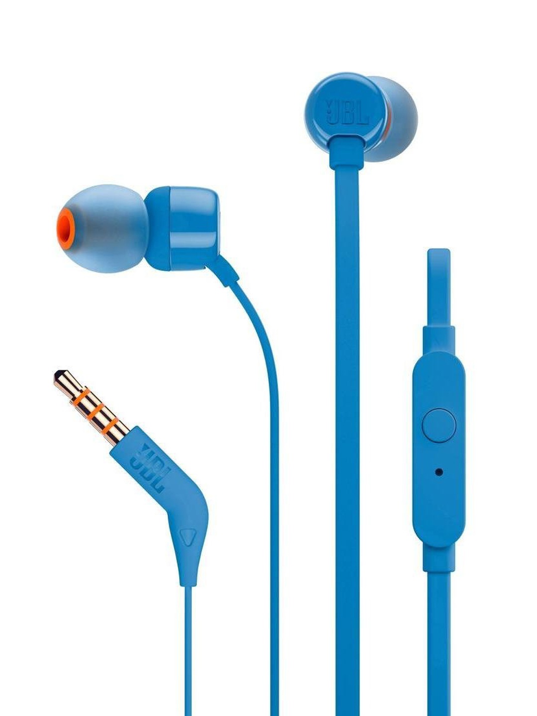 

JBL Unisex Blue T110 In-Ear Headphones