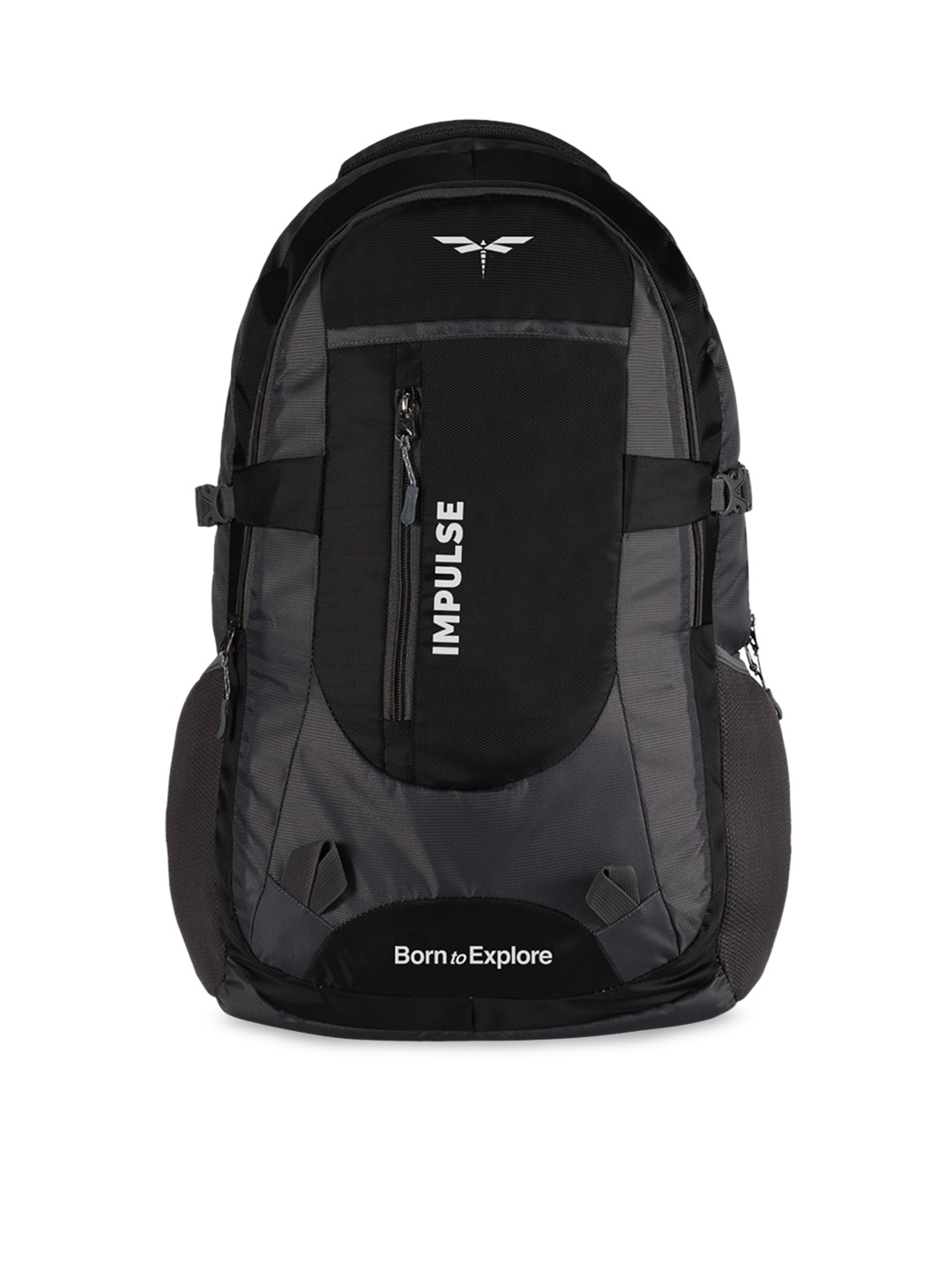 

Impulse Graphic Printed Water Resistant Rucksacks, Black