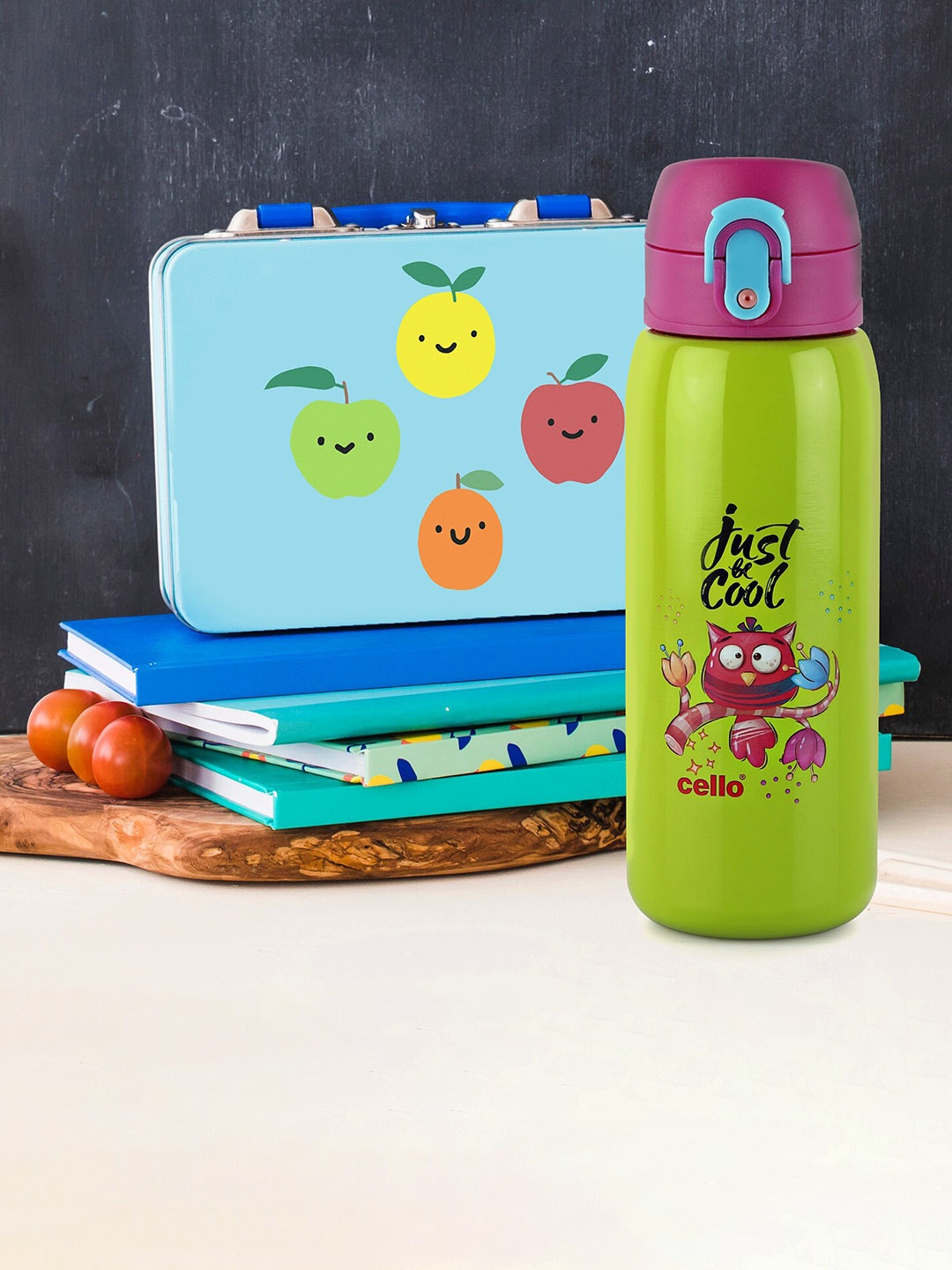 

Cello Junior Green Kids Stainless Steel Water Bottle- 475ml