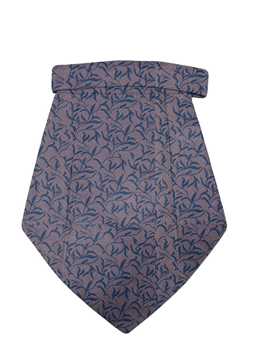 

Blacksmith Men Floral Printed Casual Cravat, Beige