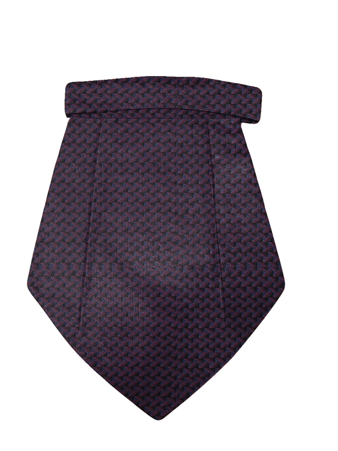 

Blacksmith Men Woven Design Cravat, Purple