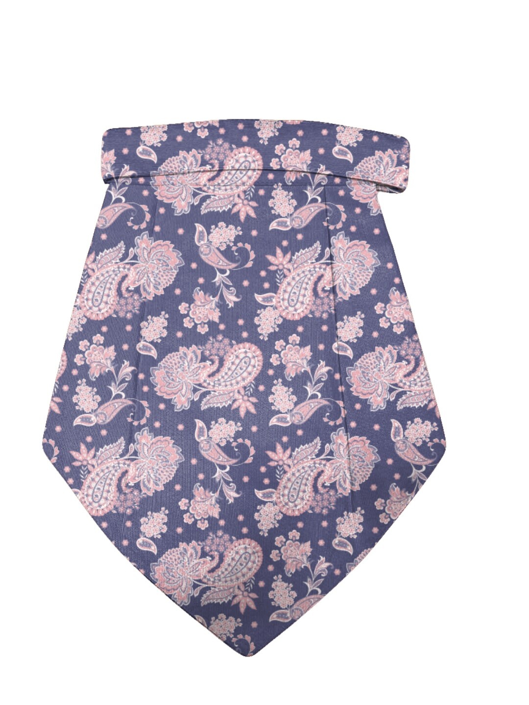 

Blacksmith Men Printed Cravat, Purple