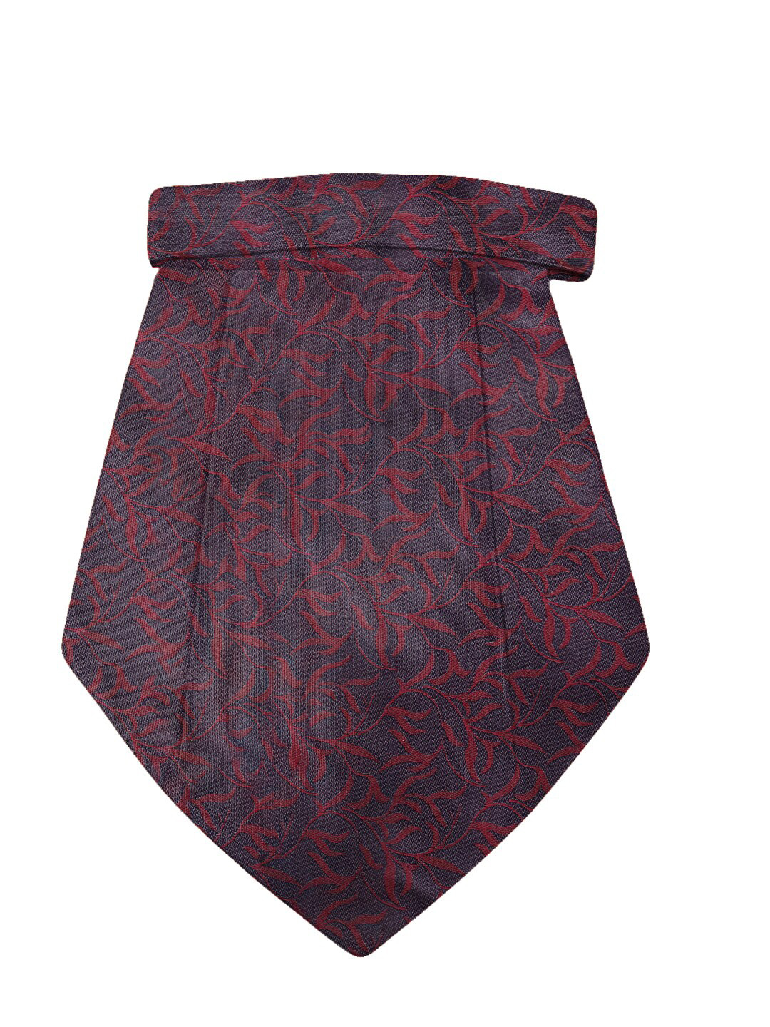 

Blacksmith Men Floral Woven Design Cravat, Blue