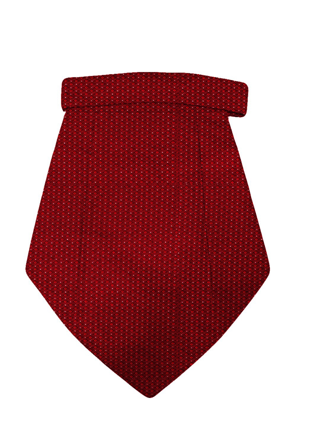 

Blacksmith Men Woven Design Cravat, Red