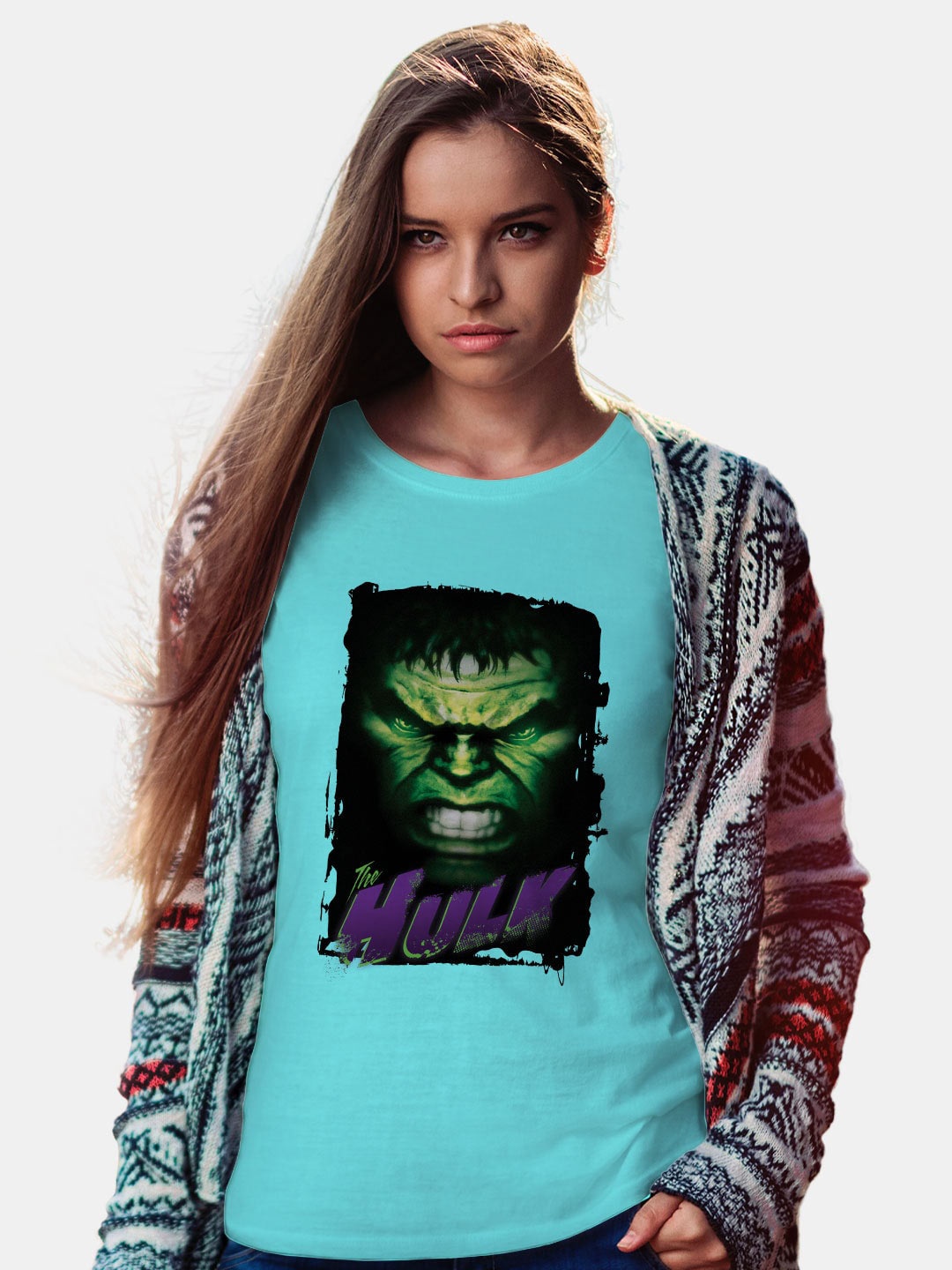 

macmerise Hulk Graphic Printed Bio Finish Cotton T-shirt, Blue