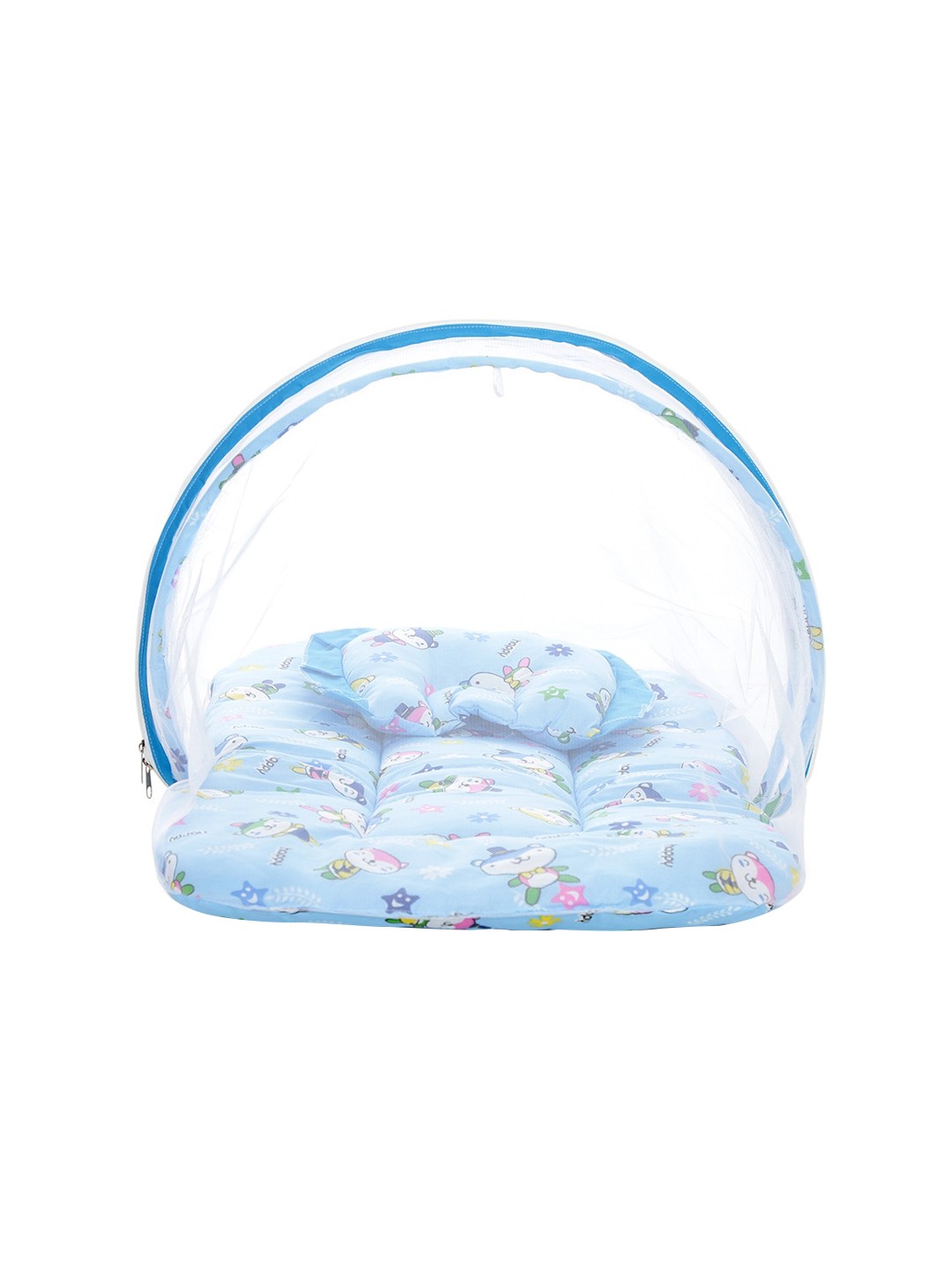 

Superminis Infants Printed Cotton Bedding Set, Turquoise blue