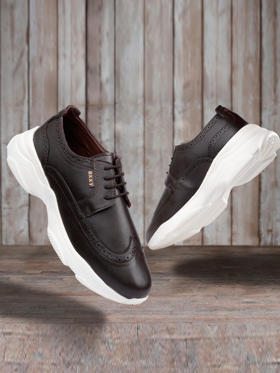 

Bxxy Men Perforated Brogues, Brown