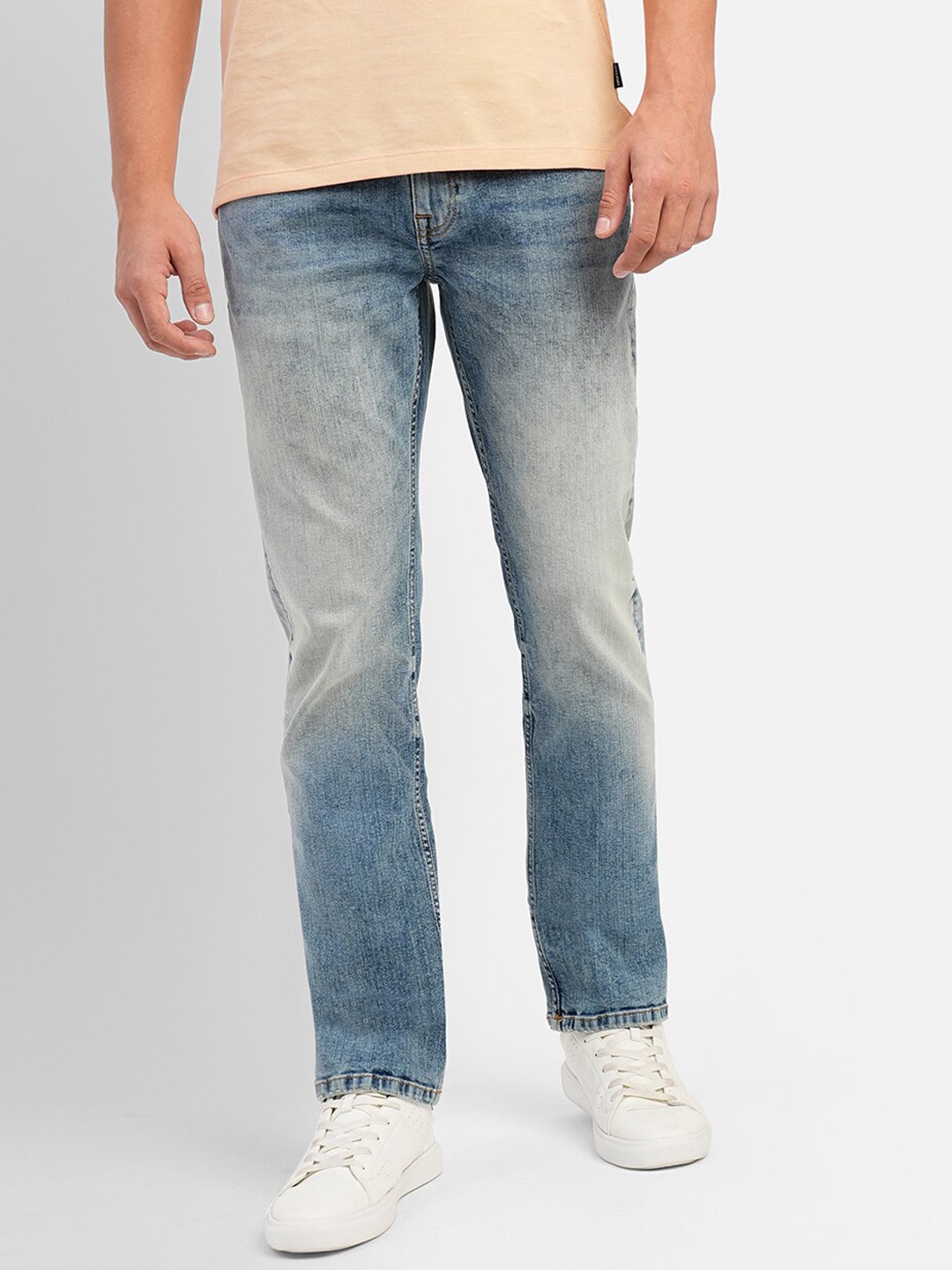 

Jack & Jones Men Clark Straight Fit Heavy Fade Jeans, Blue