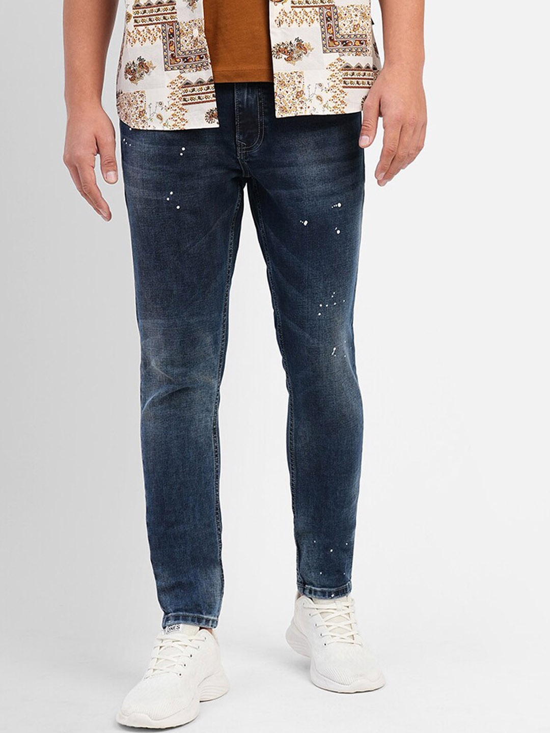 

Jack & Jones Men Slim Fit Heavy Fade Jeans, Blue