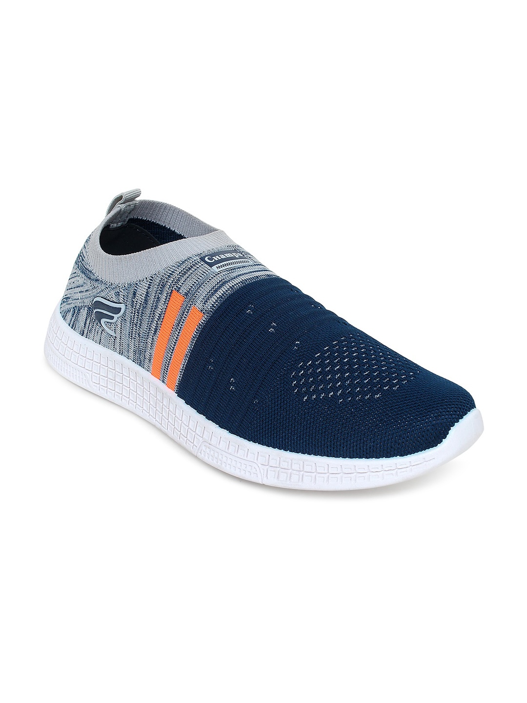 

Champs Men Colourblocked Slip-On Sneakers, Navy blue