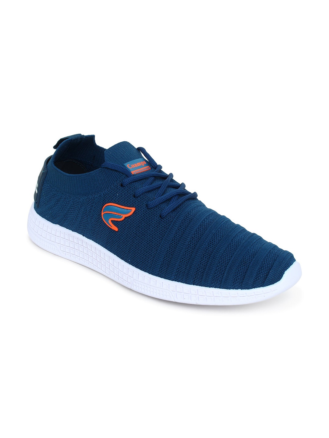 

Champs Men Woven Design Sneakers, Teal