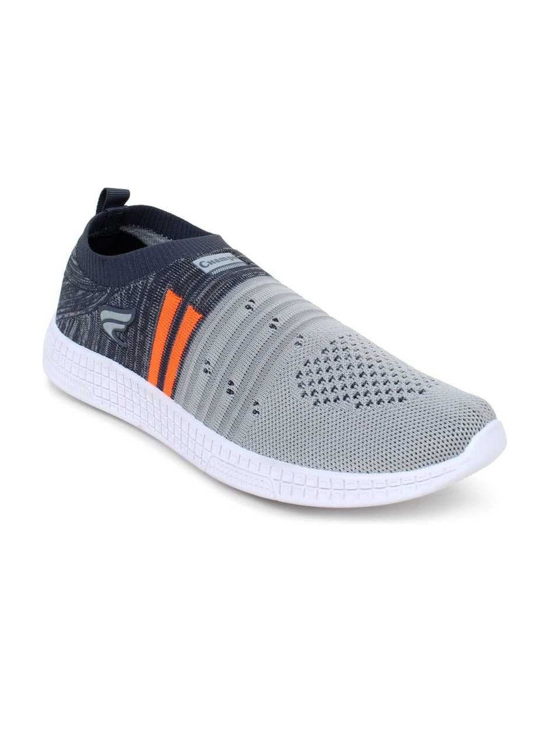 

Champs Men Colourblocked Slip-On Sneakers, Grey