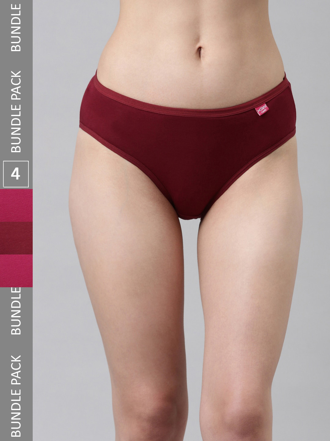 

DIXCY SCOTT Slimz Women Pack Of 4 Assorted Bikini Briefs