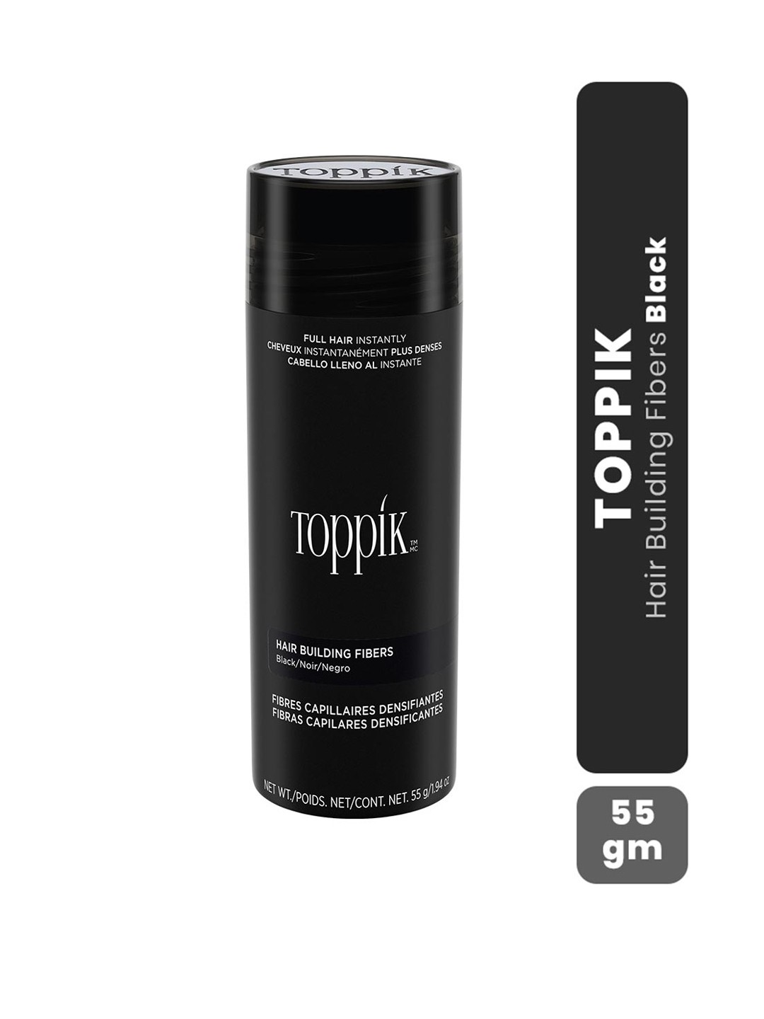 

Toppik Hair Building Fibers - Cover Bald Spot 55g - Black