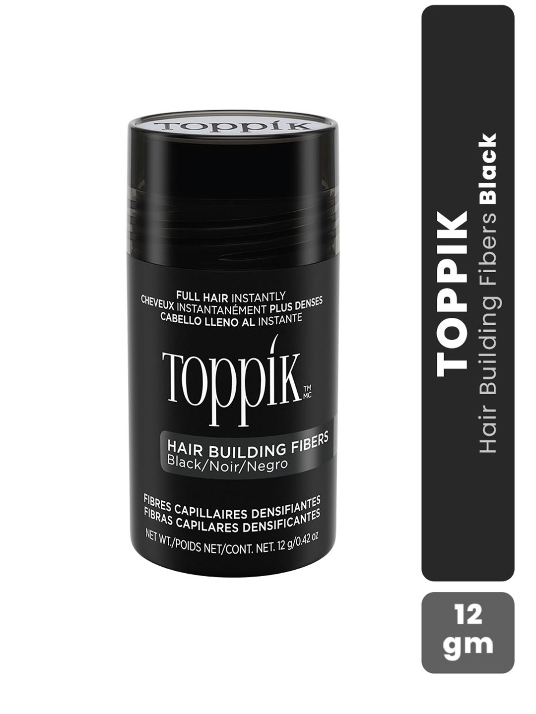 

Toppik Hair Building Fibers - Cover Bald Spot 12g - Black