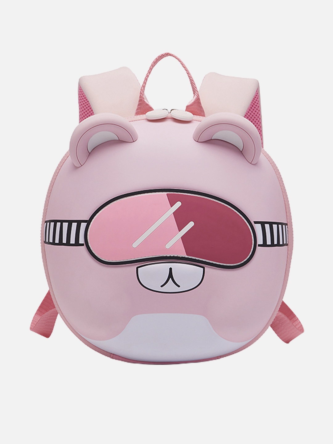 

Little Surprise Box LLP Kids Contrast Detail Aviators Style Backpack, Pink