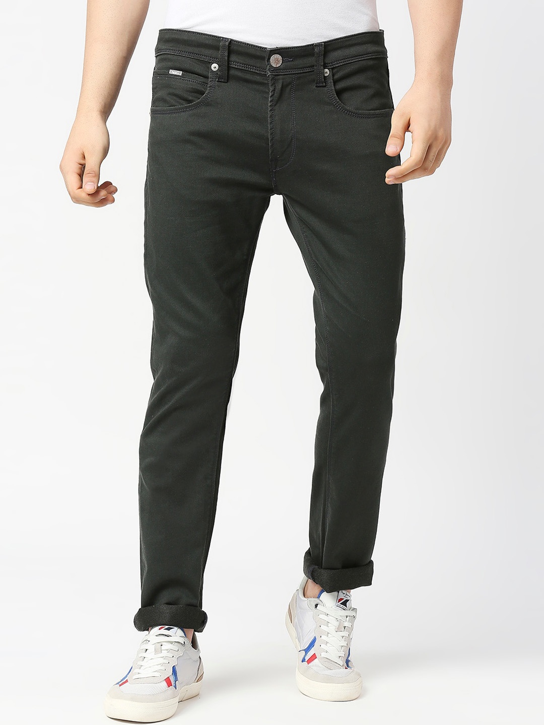 

Pepe Jeans Men Slim Fit Light Fade Jeans, Black