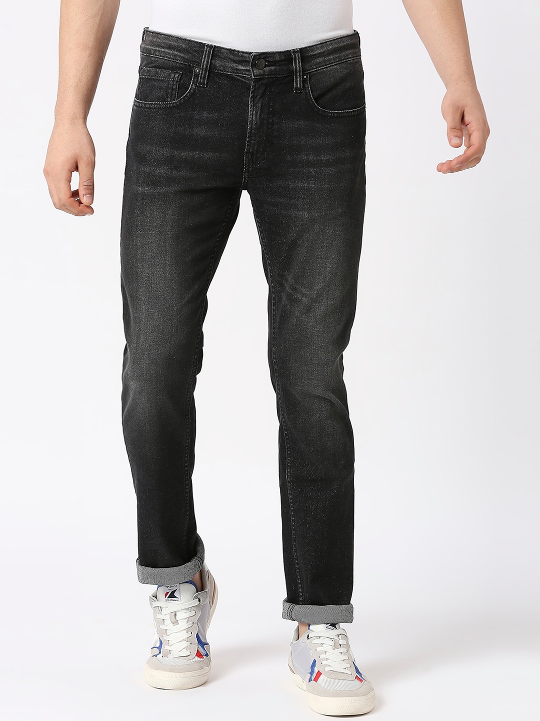 

Pepe Jeans Men Slim Fit Light Fade Jeans, Black