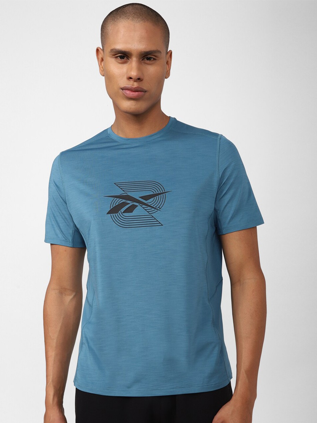 

Reebok Men TS AC Graphic T-Shirt, Blue