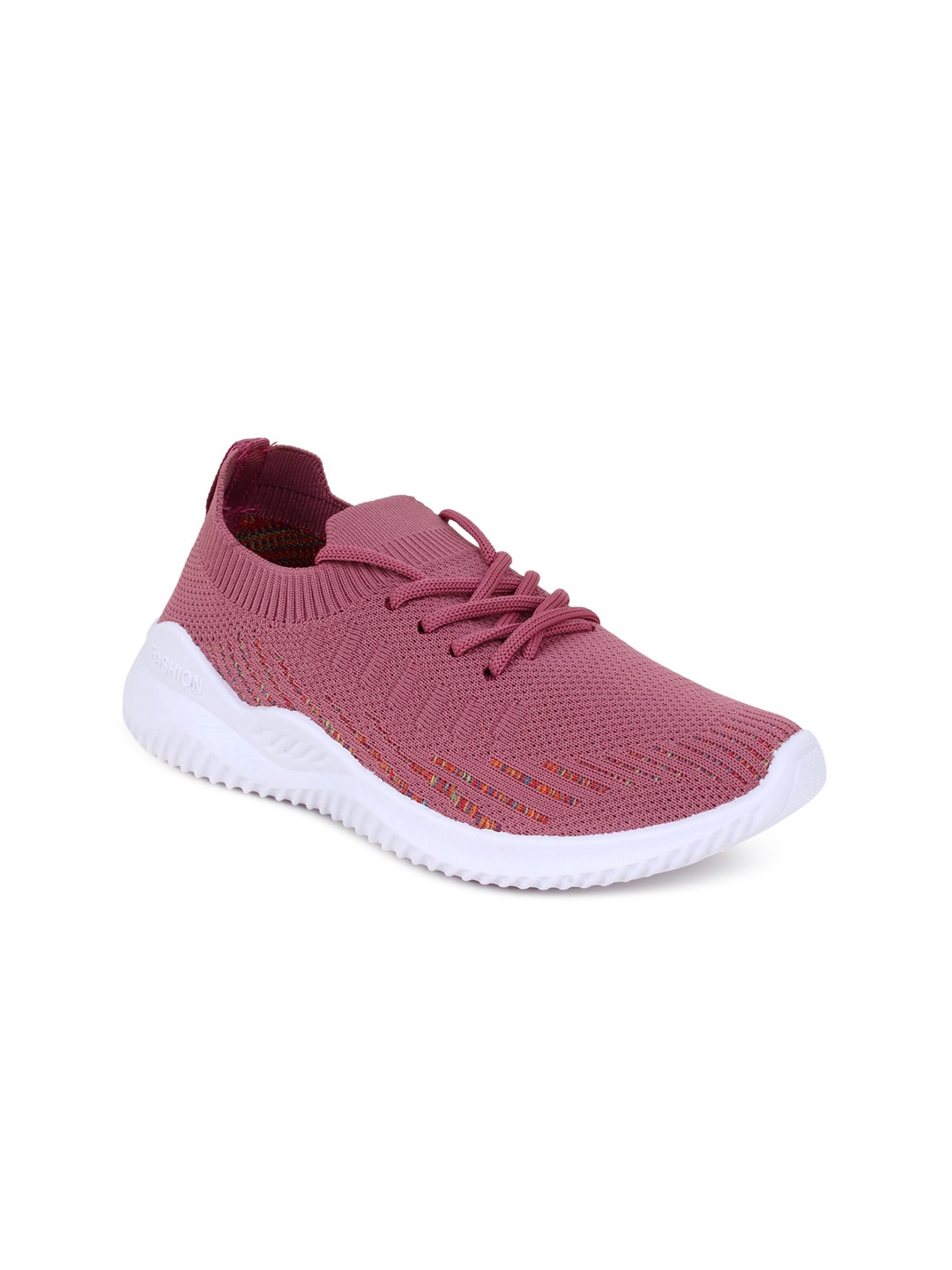 

Champs Women Woven Design Sneakers, Pink