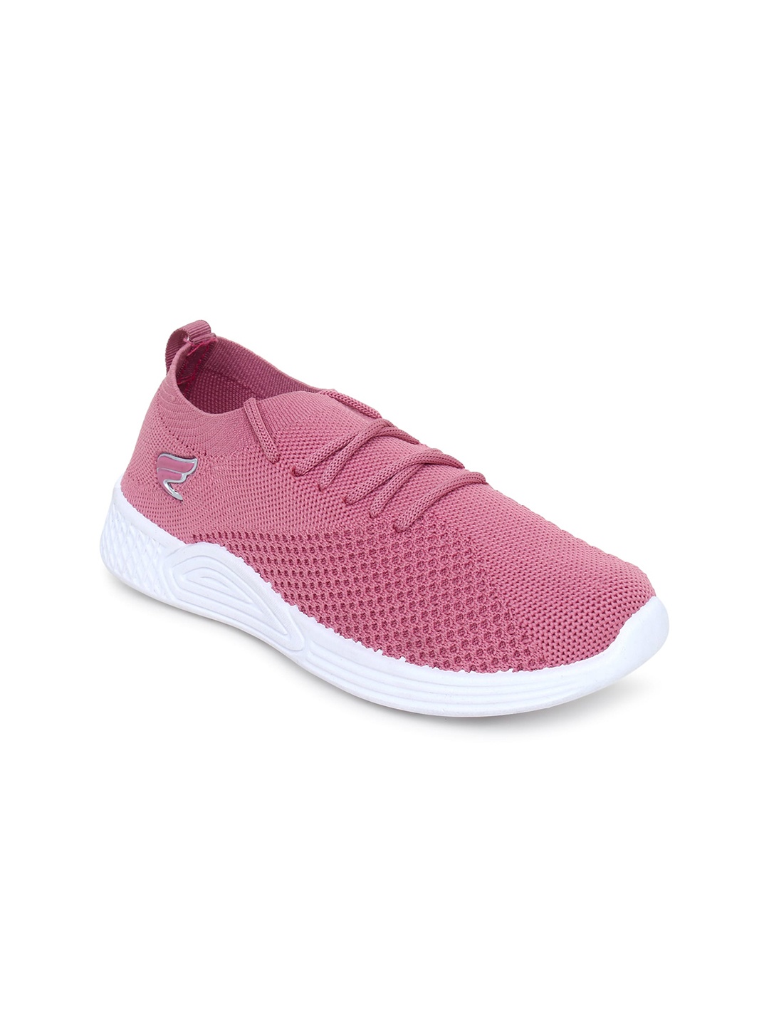 

Champs Women Woven Design Slip-On Sneakers, Pink