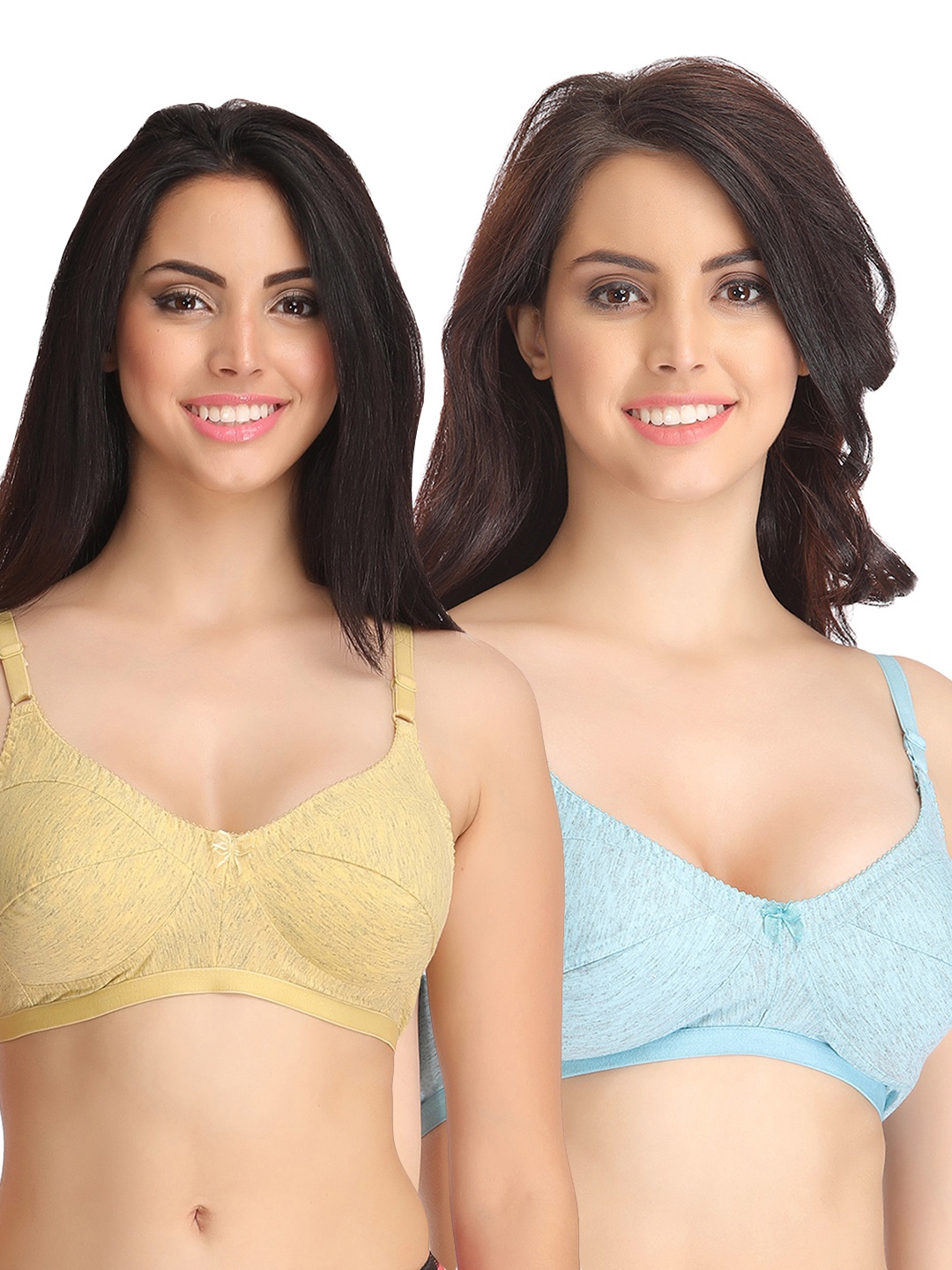 

Clovia Pack of 2 Bras, Blue