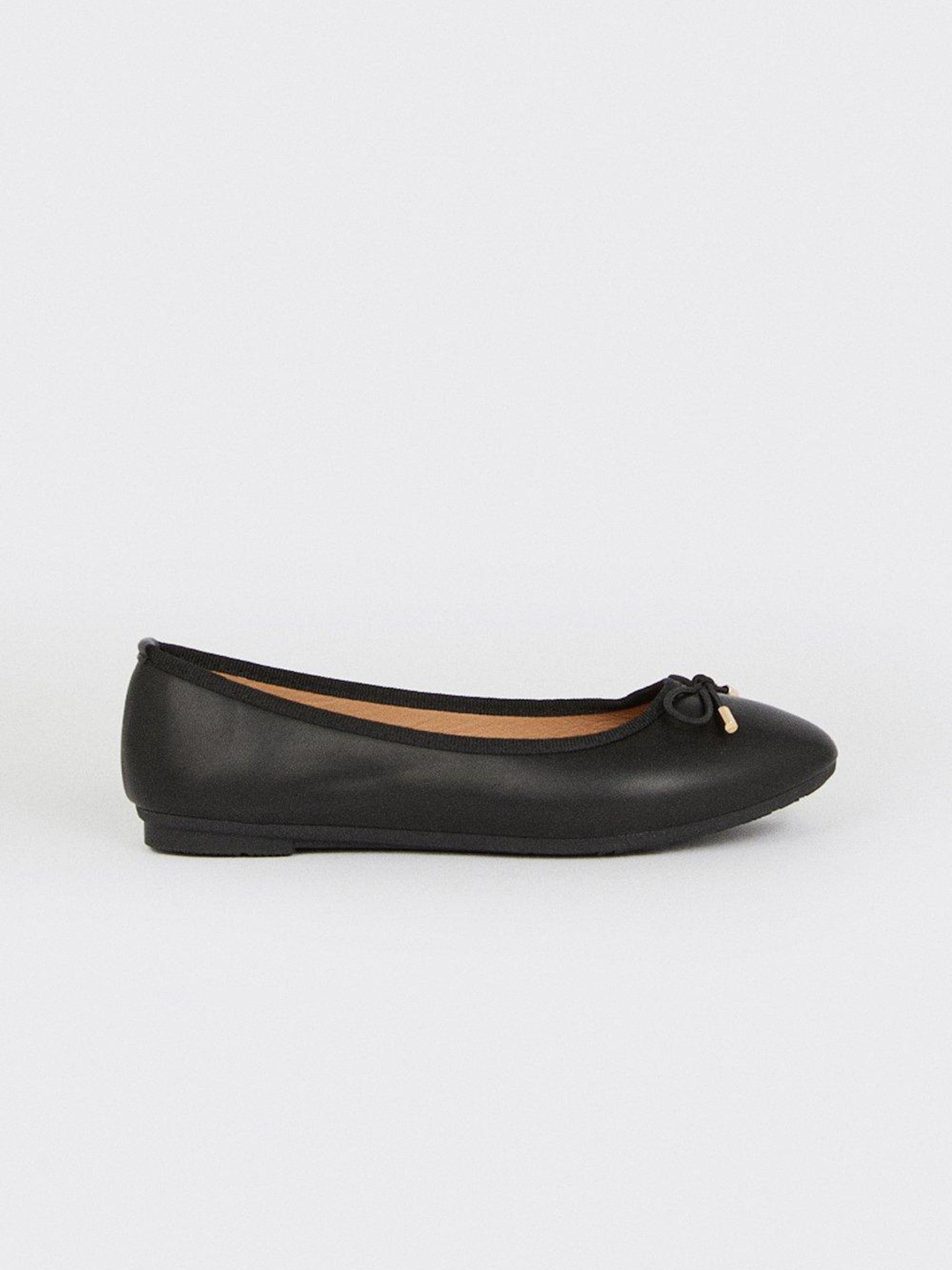 

DOROTHY PERKINS Women Ballerinas with Bow Detail, Black