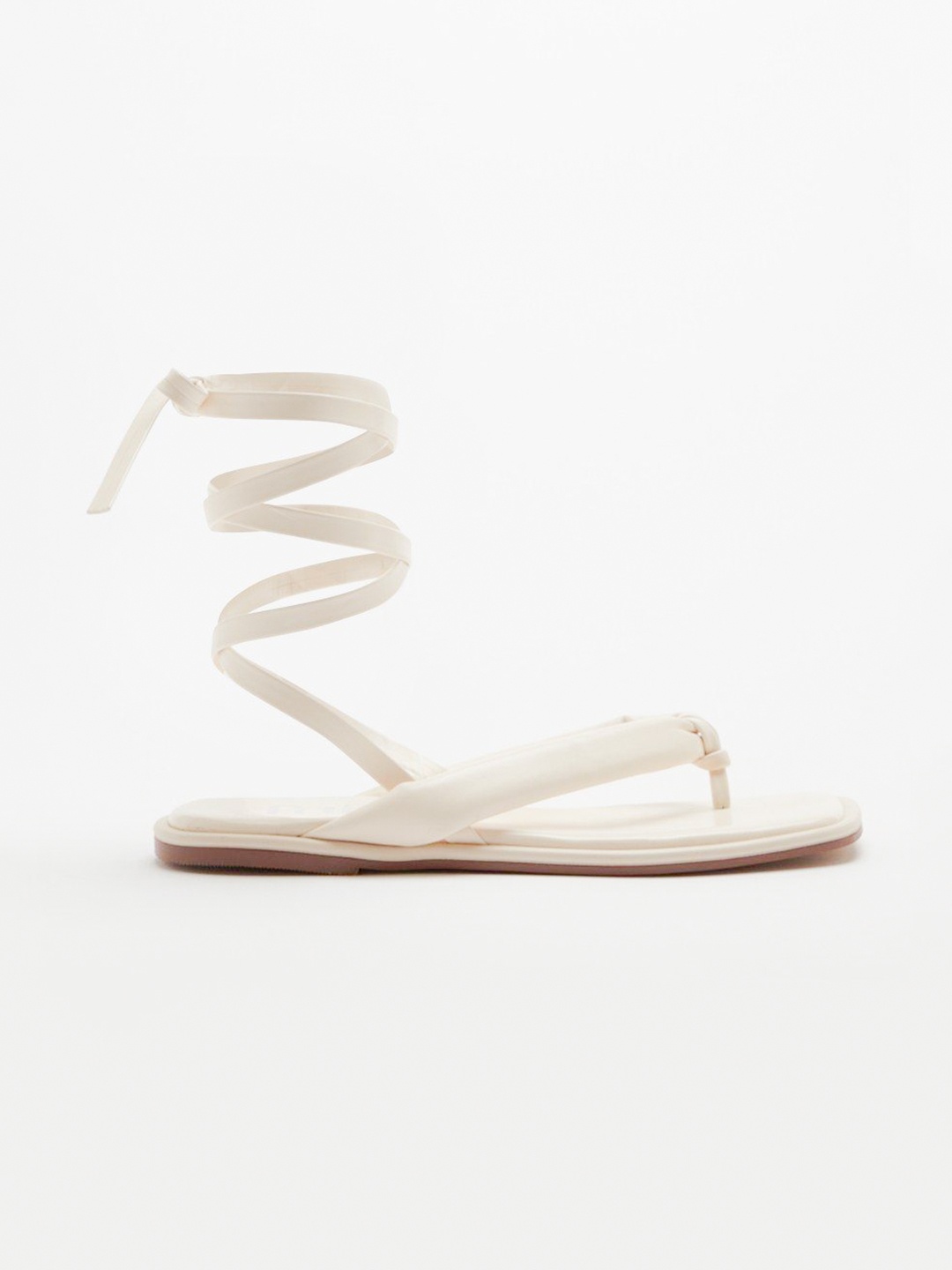 

DOROTHY PERKINS Faith Women Strappy Open Toe Flats, Off white