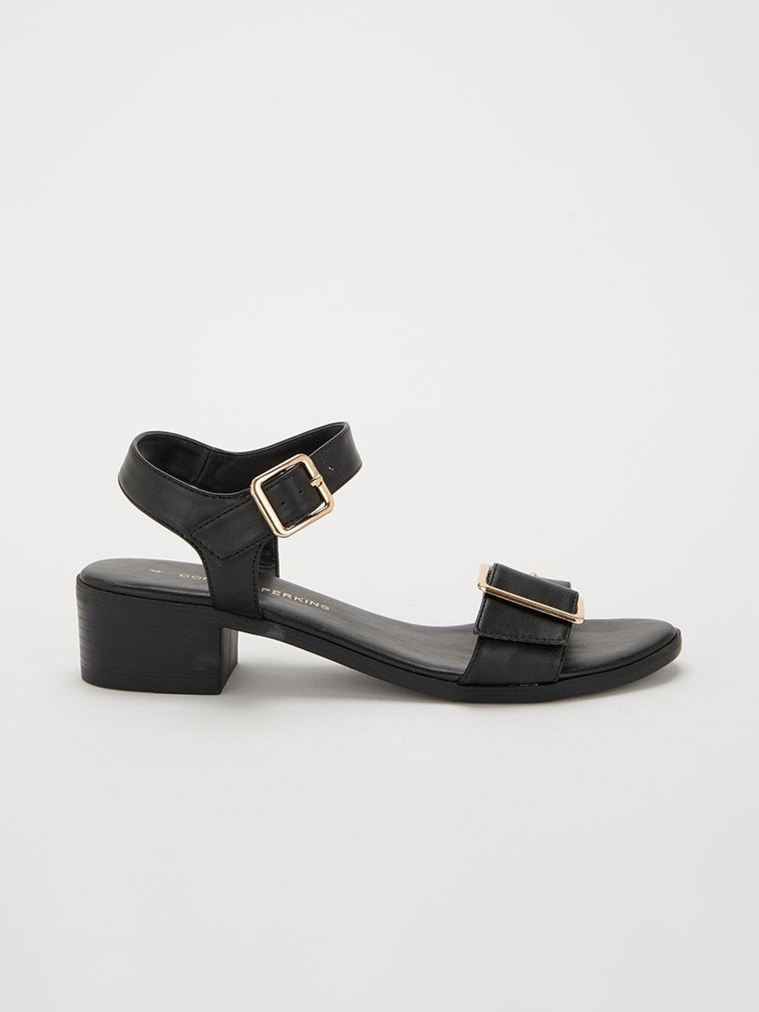 

DOROTHY PERKINS Women Block Heels With Buckle Detail, Black