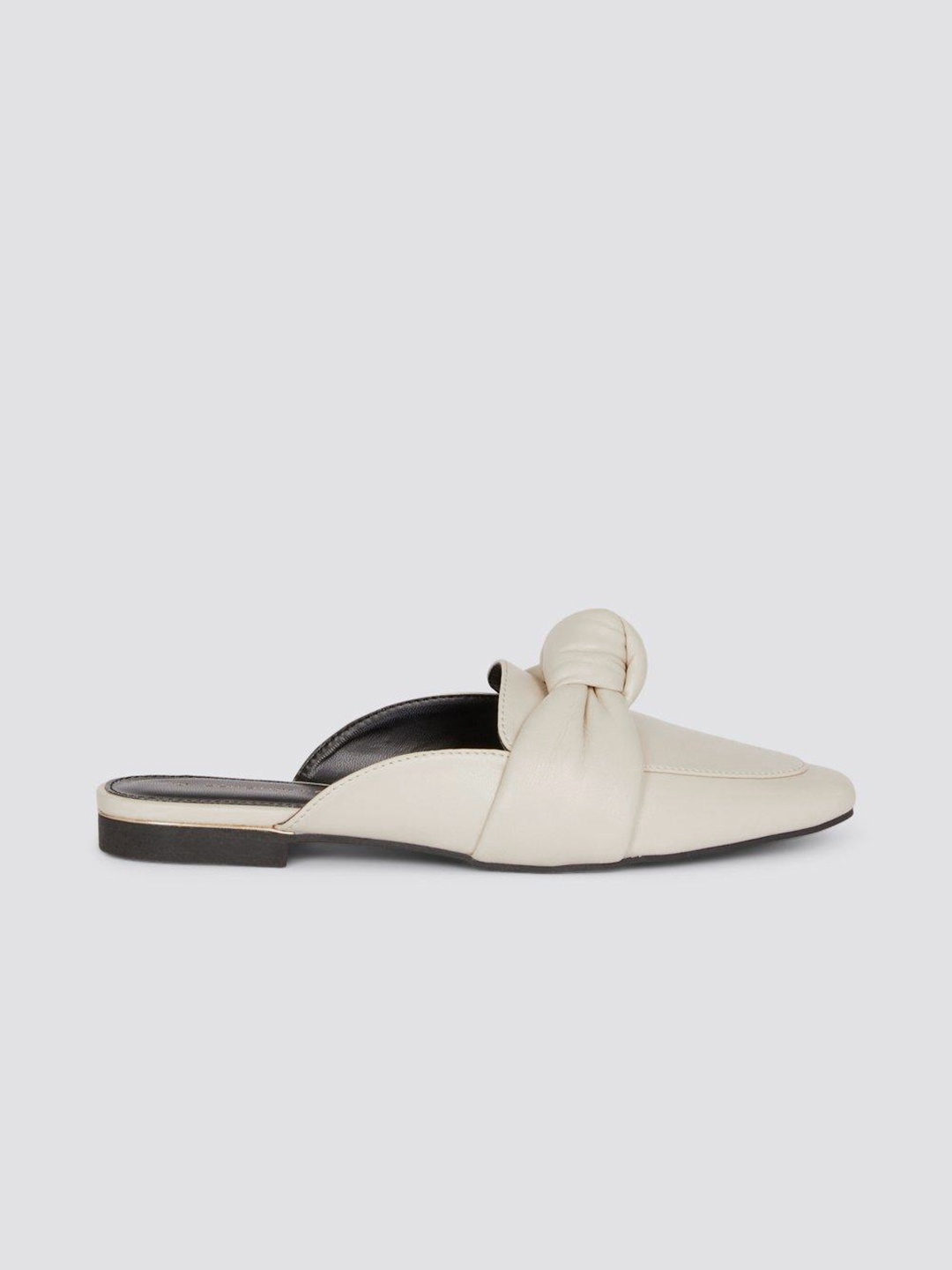 

DOROTHY PERKINS Women Knot Detail Mules, Off white