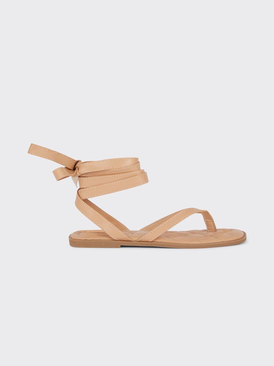 

DOROTHY PERKINS Faith Women Strappy Open Toe Flats, Beige