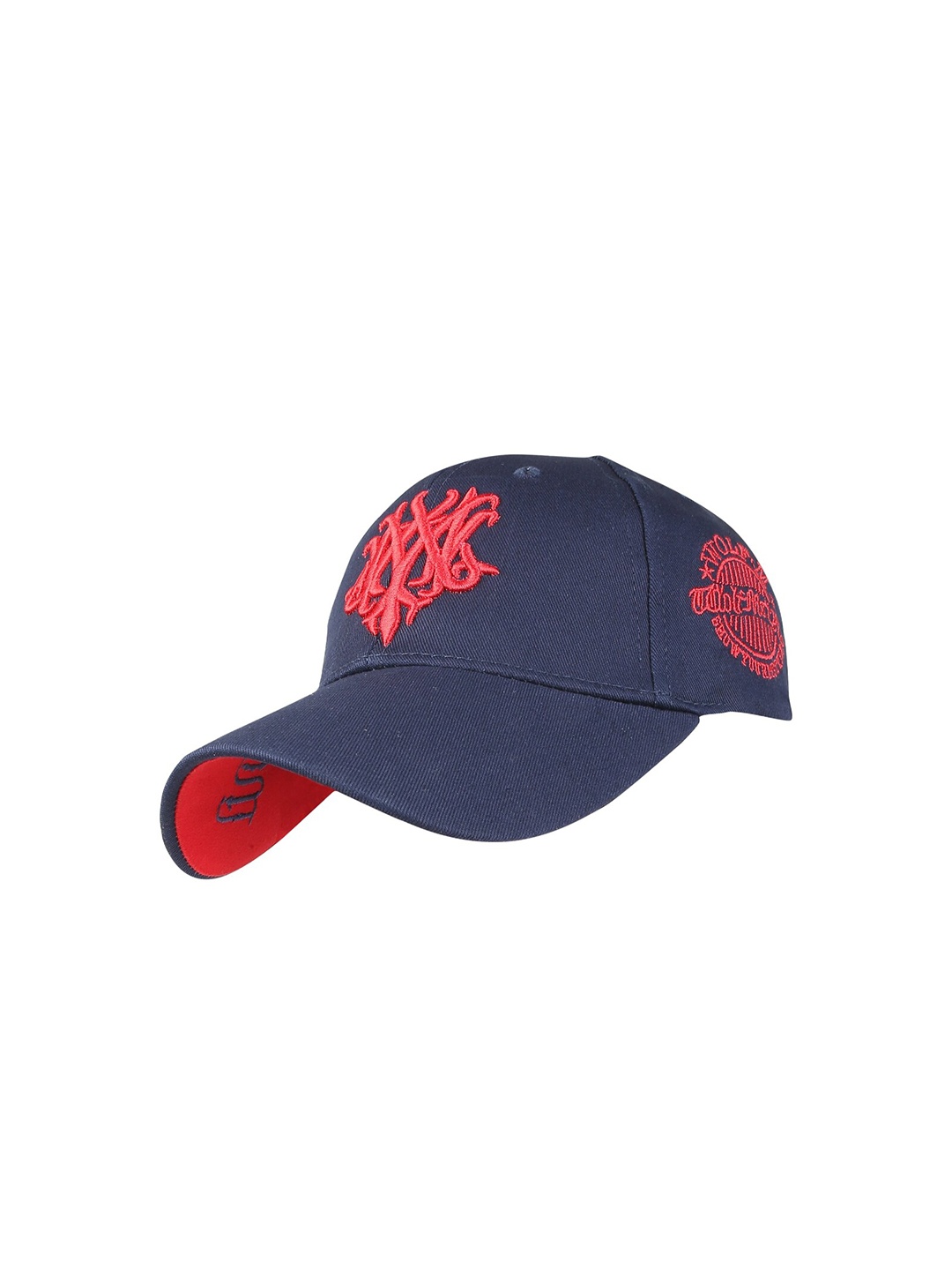 

iSWEVEN Embroidered Cotton Baseball Cap, Blue