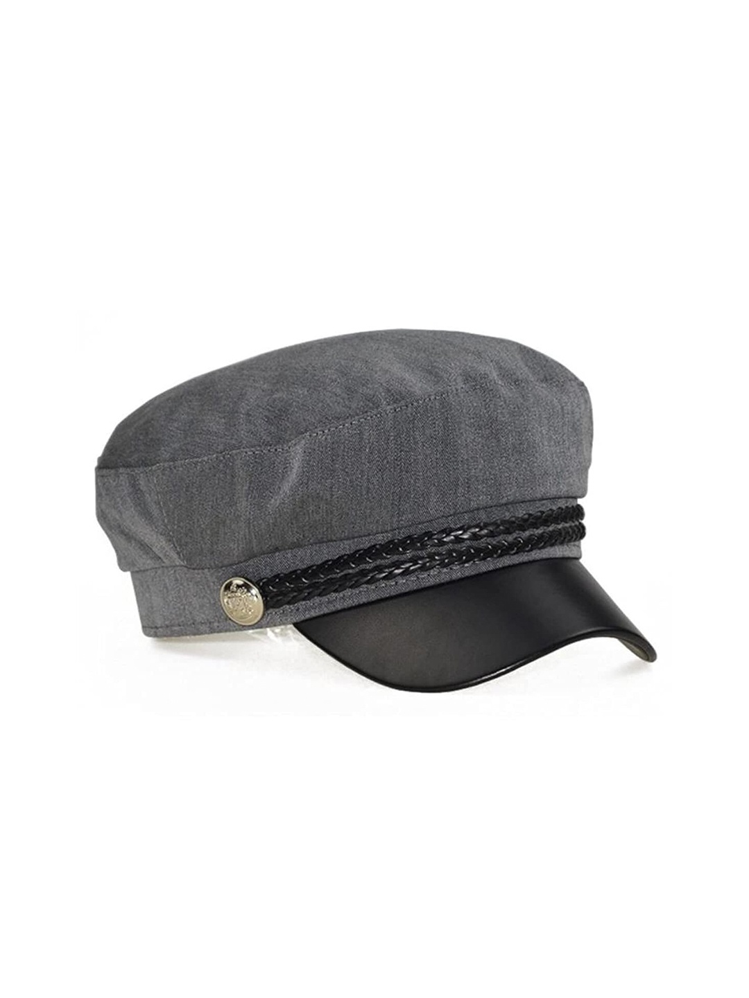 

iSWEVEN Women Cotton Beret Caps, Grey