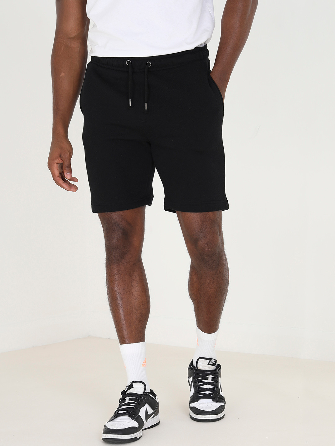 

BRAVE SOUL Men Regular Fit Shorts, Black