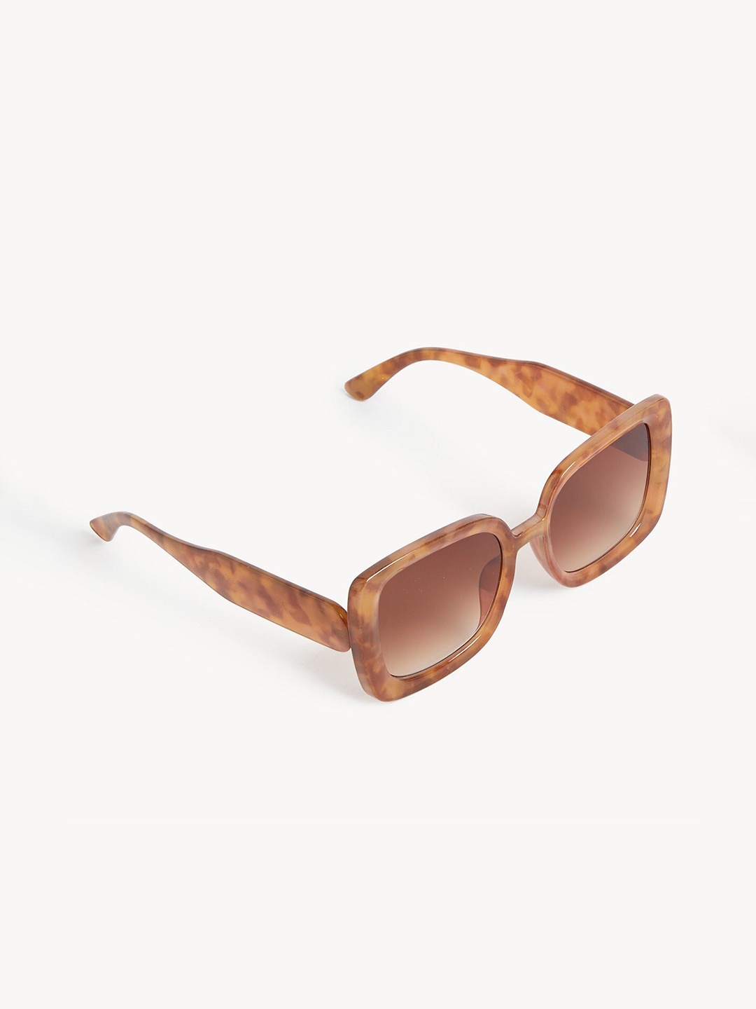 

Marks & Spencer Women Plastic Oversized Sunglasses T011046SBROWN MIX-BROWN MIX