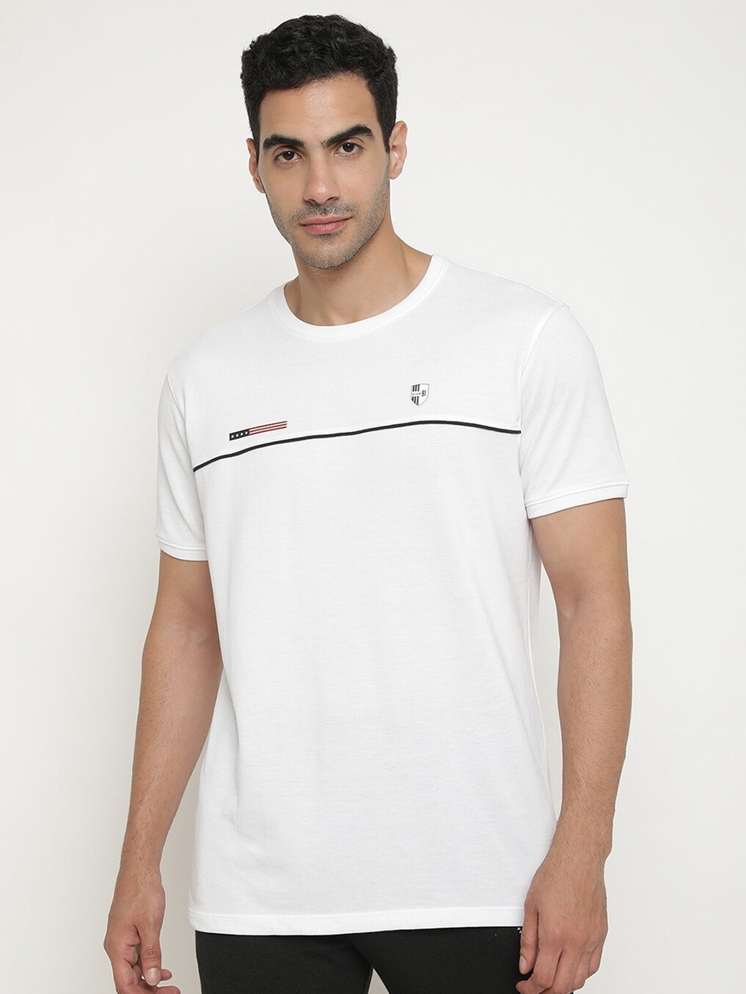 

Octave Casual Cotton T-shirt, White